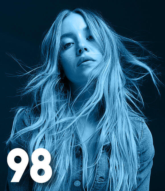 מגזין 100 משפיעים ומשפיעות 2025 סידני סוויני בקמפיין לג'ינס של אמריקן איגל