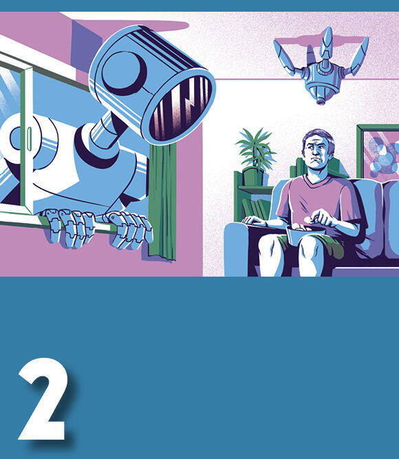 מגזין 100 משפיעים ומשפיעות 2025 איור מהפכת הבינה המלאכותית