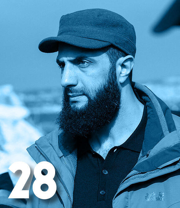 מגזין 100 משפיעים ומשפיעות 2025 אחמד א שרע נשיא סוריה