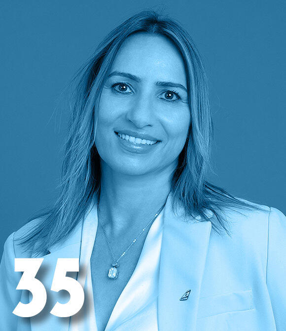 מגזין 100 משפיעים ומשפיעות 2025 דינה בן טל גננסיה מנכ"לית אל על 