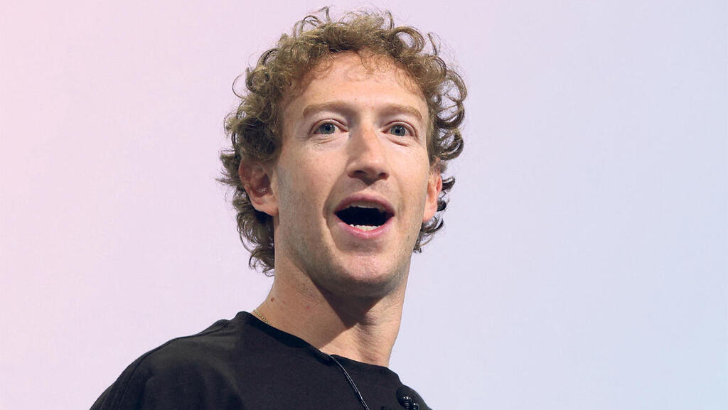 מארק צוקרברג מנכ"ל מטא. ניצח בעזרת טיקטוק ( צילום: REUTERS/ Manuel Orbegozo) מגזין 100 משפיעים ומשפיעות 2025 מארק צוקרברג מנכ"ל מטא