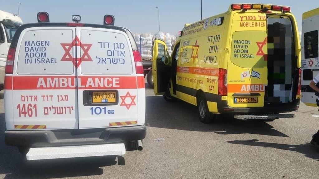 זירת ה פיגוע טרור ב מעבר אלנבי 18.9.25