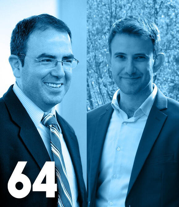 מגזין 100 משפיעים ומשפיעות 2025 מימין כפיר בטט ו גיל לימון