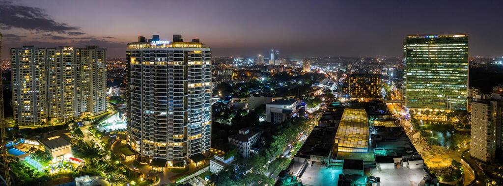 רובע העסקים של בנגלורו. העיר אחראית ליותר משליש מכלל עסקאות הנדל"ן שבוצעו בהודו במחצית הראשונה של השנה