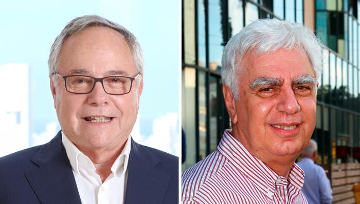 מימין גורג חורש ו יאיר המבורגר