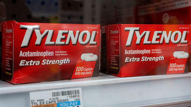 טיילנול תרופה של Kenvue להורדת חום פרצטמול 