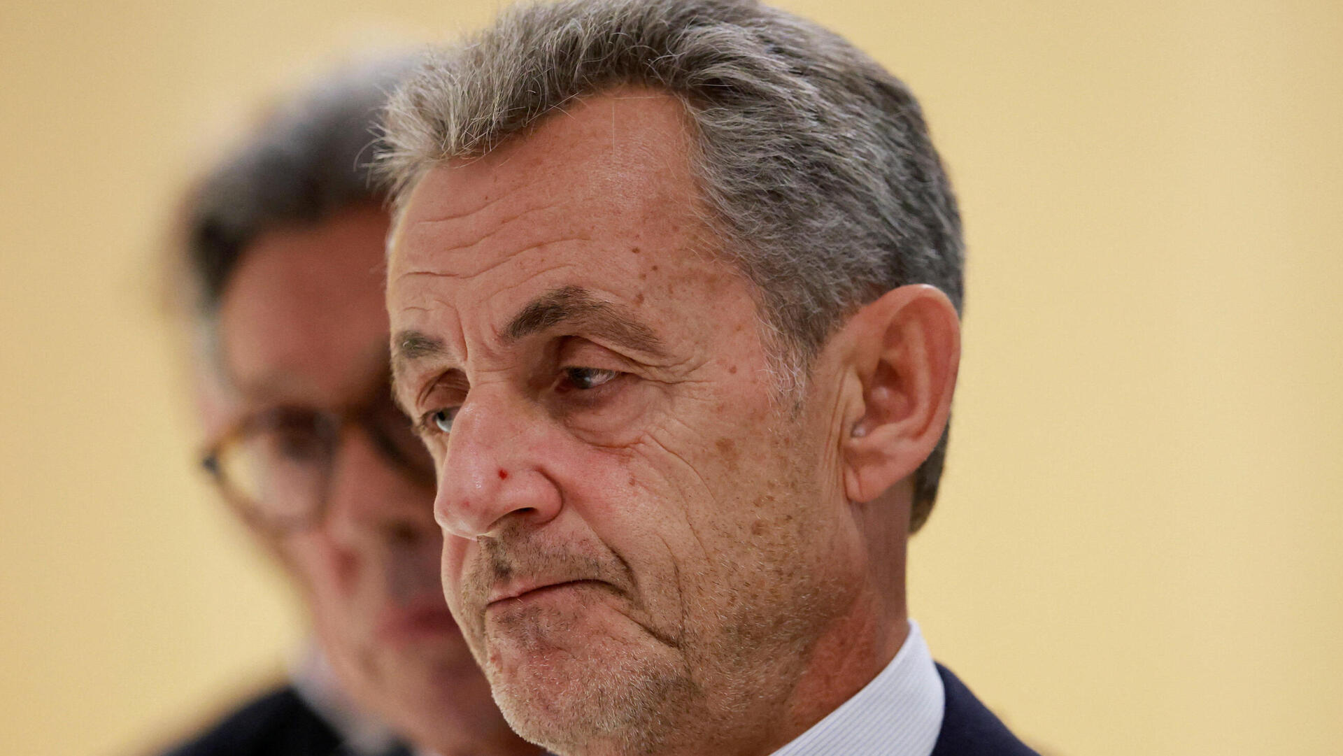 נשיא צרפת לשעבר ניקולא סרקוזי ב בית המשפט ב פריז 25.9.25