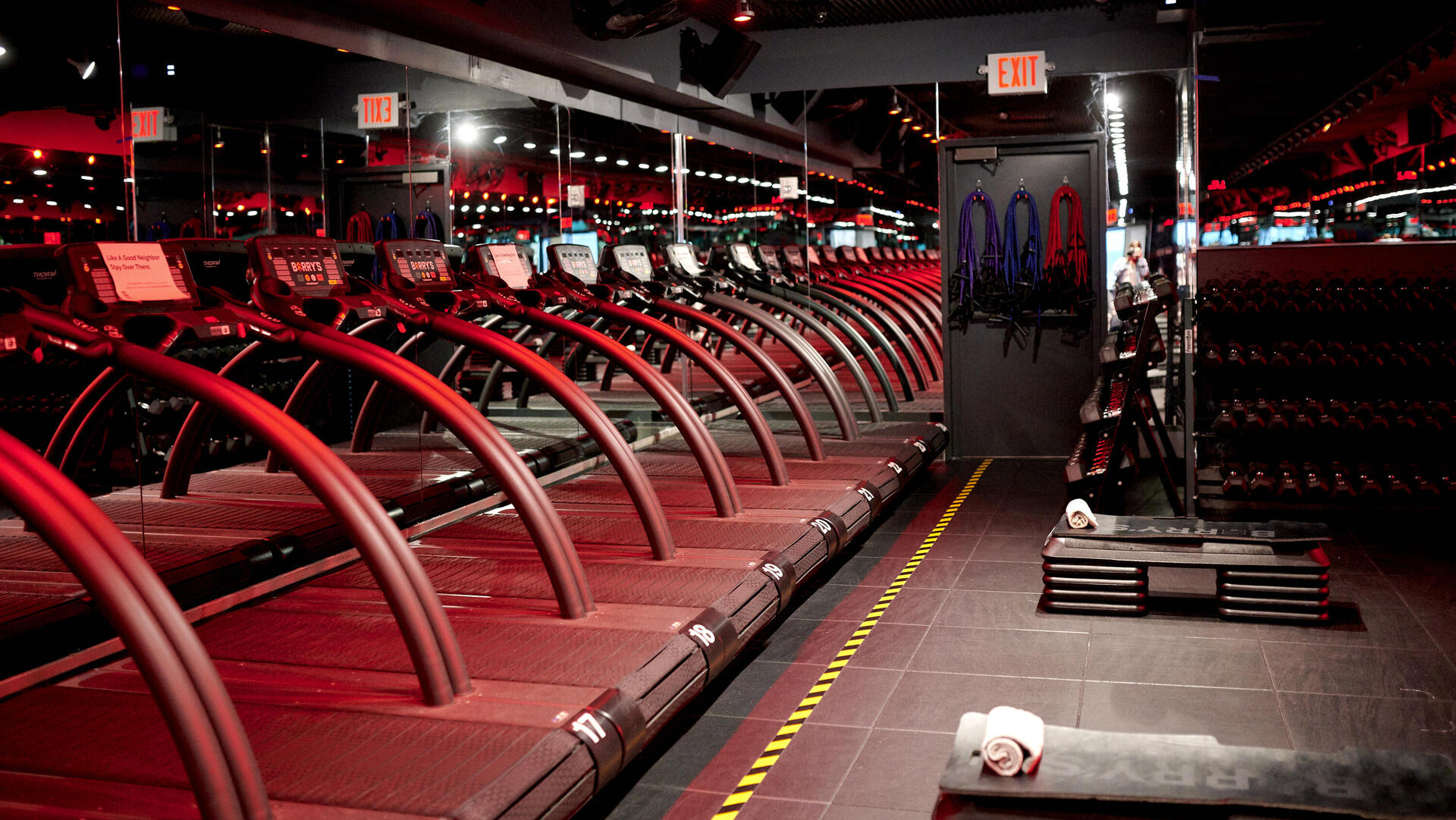 סניף של Barry's ב ניו יורק