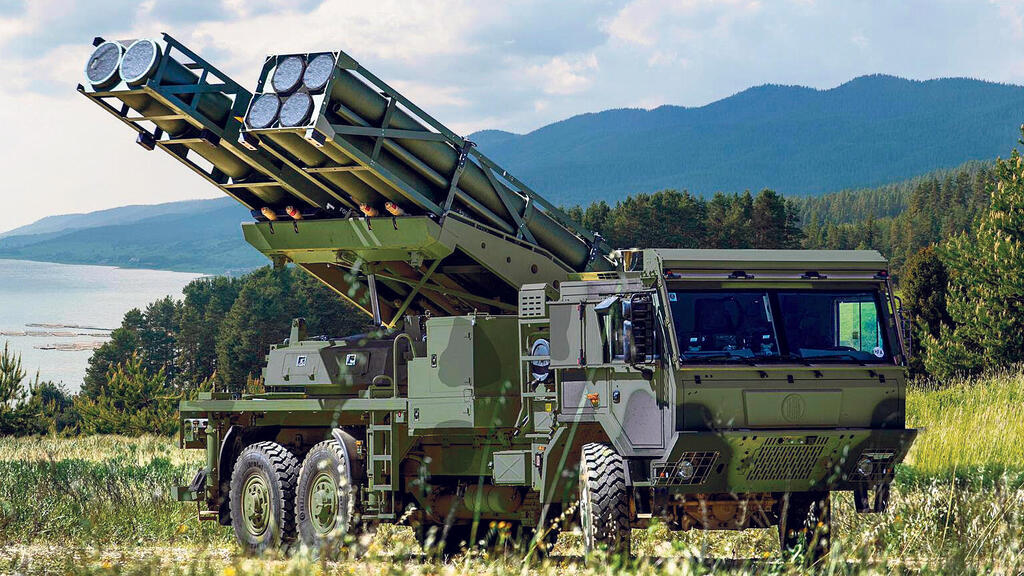 משגר רקטות פולס של אלביט (צילום: אלביט מערכות) משגר רקטות PULS