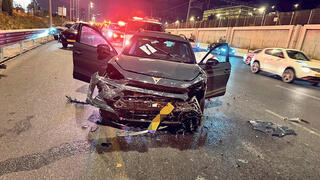 רכב לאחר תאונה (ללא קשר לתוכן הכתבה)