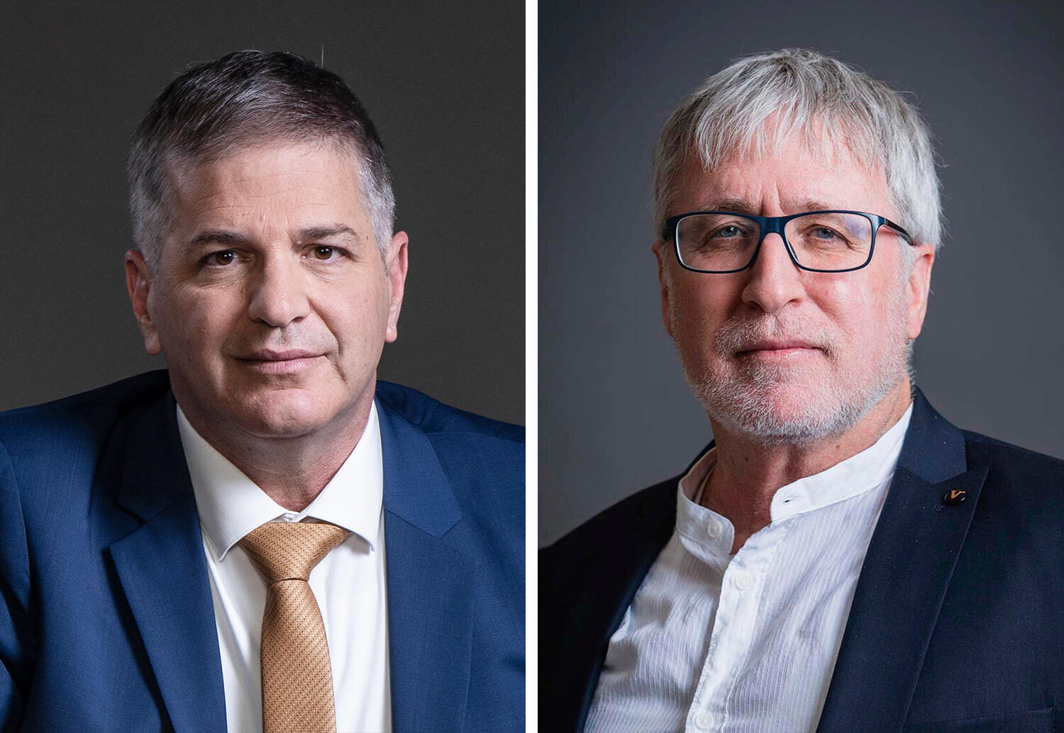 פרופ' דודי שוורץ ושר החינוך יואב קיש