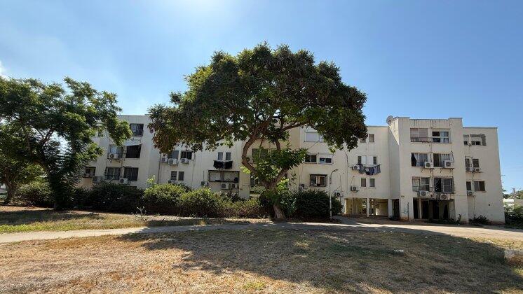 אזור פרויקט הפינוי בינוי באור עקיבא כיום