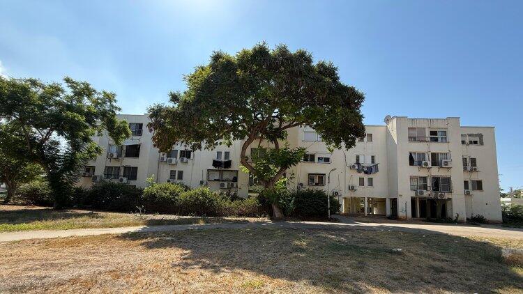 אזור פרויקט הפינוי בינוי באור עקיבא כיום