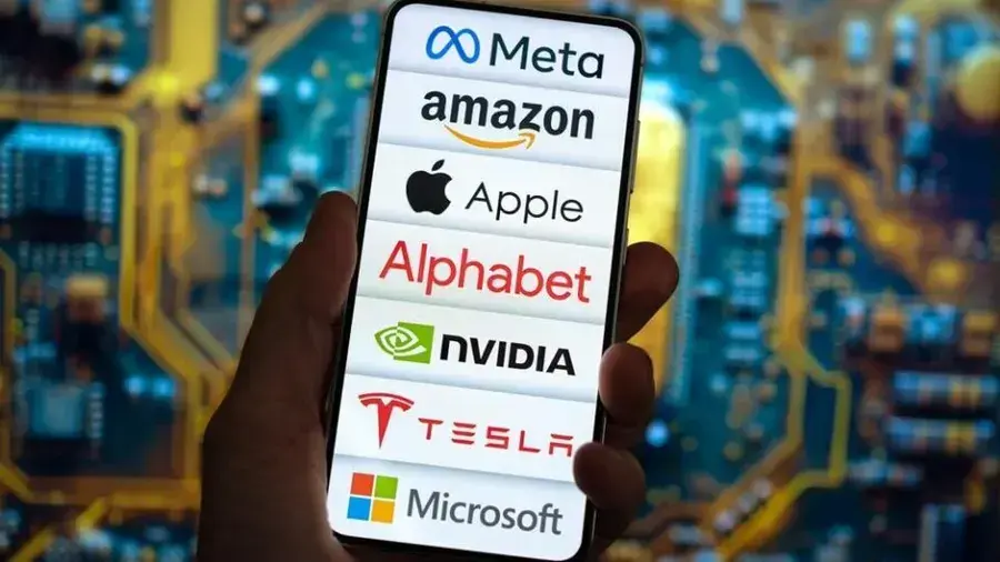 7 המופלאות מניות מטא אמזון אפל אלפבית אנבידיה טסלה מיקרוסופט