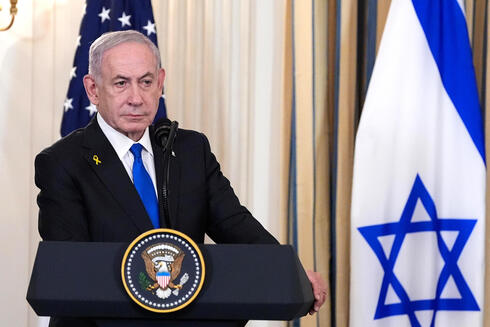 Netanyahu in the White House. Netanyahu in the White House.
