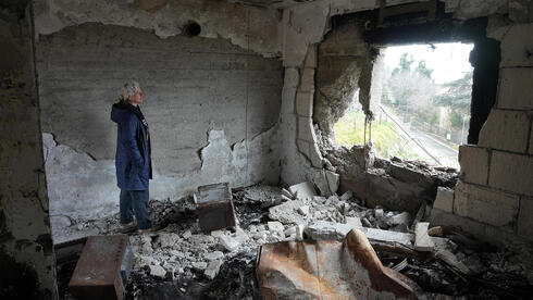 A house in Kibbutz Manara that has not yet been restored after being hit by a missile during the Iron Swords War. A house in Kibbutz Manara that has not yet been restored after being hit by a missile during the Iron Swords War.