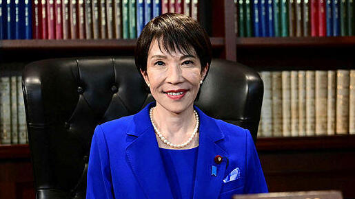 ראשת ממשלת יפן, סנאה טקאיצ'י (צילום: AFP) סנאה טקאיצ'י יפן