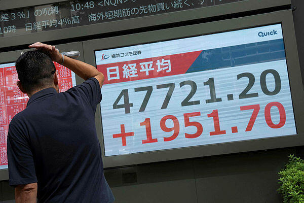 ניקיי בורסת טוקיו יפן עליות