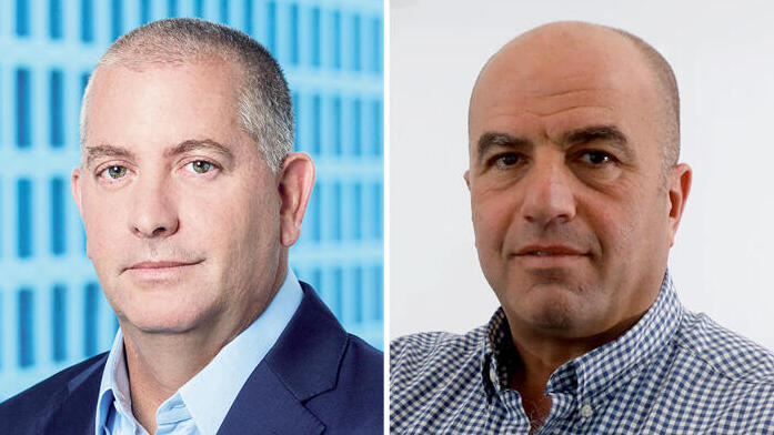 מימין: רונן אלעד ואבי אורטל מקרן מנור אוורגרין. מכירות החברה הממוזגת יעמדו על כ־800 מיליון שקל בשנה (צילומים: שאול גולן, אורן דאי) רונן אלעד ו אבי אורטל מקרן מנור אוורגרין