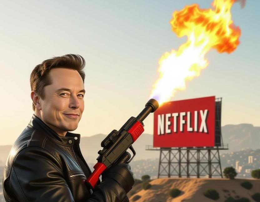 אלון מאסק נגד נטפליקס