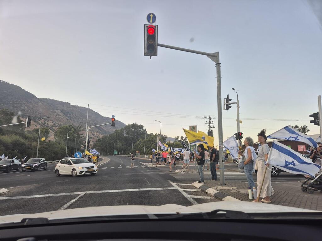 צומת קריית שמונה חטופים מלחמה עזה