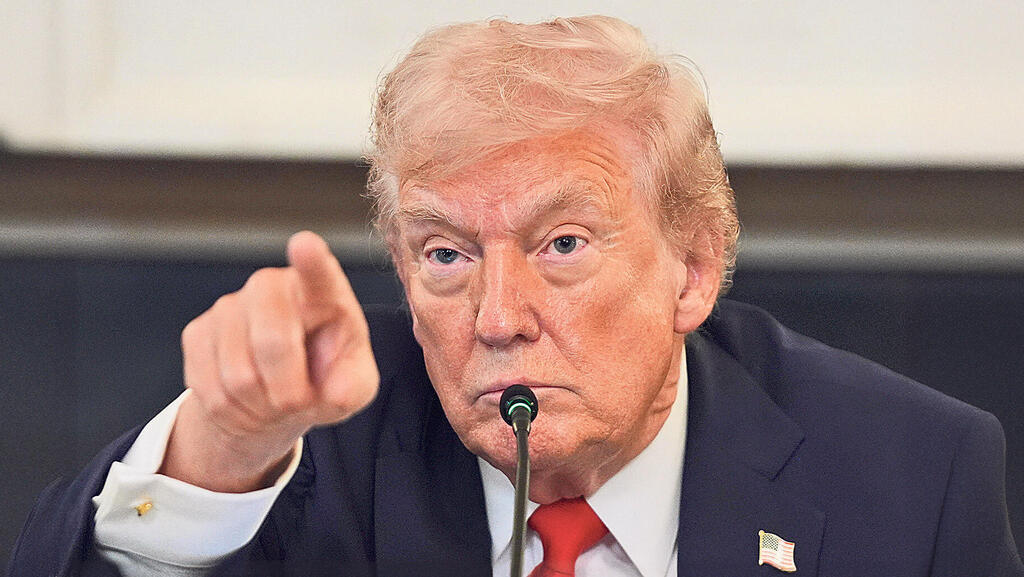 נשיא ארה"ב דונלד טראמפ 8.10.25