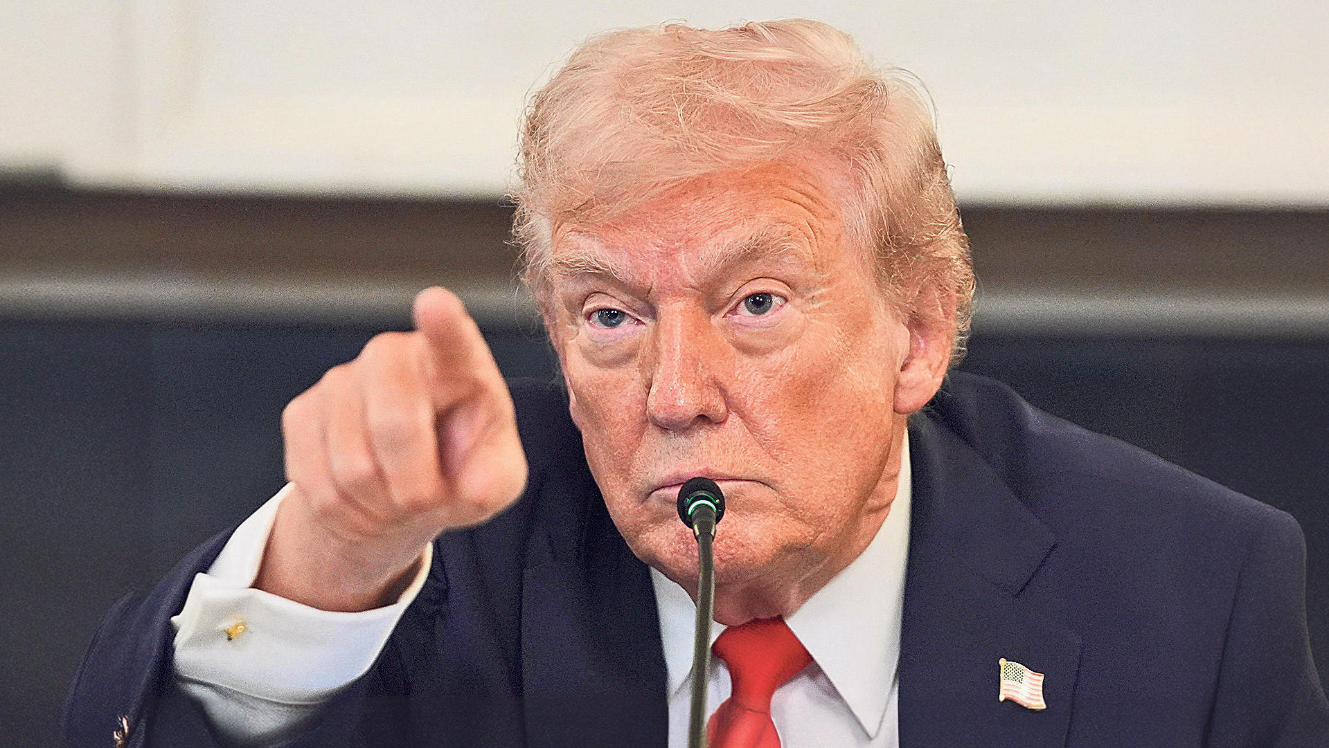 נשיא ארה"ב דונלד טראמפ 8.10.25