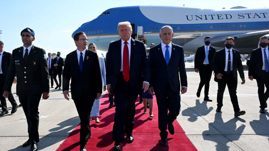 נתניהו טראמפ הרצוג סיום מלחמה חטופים 