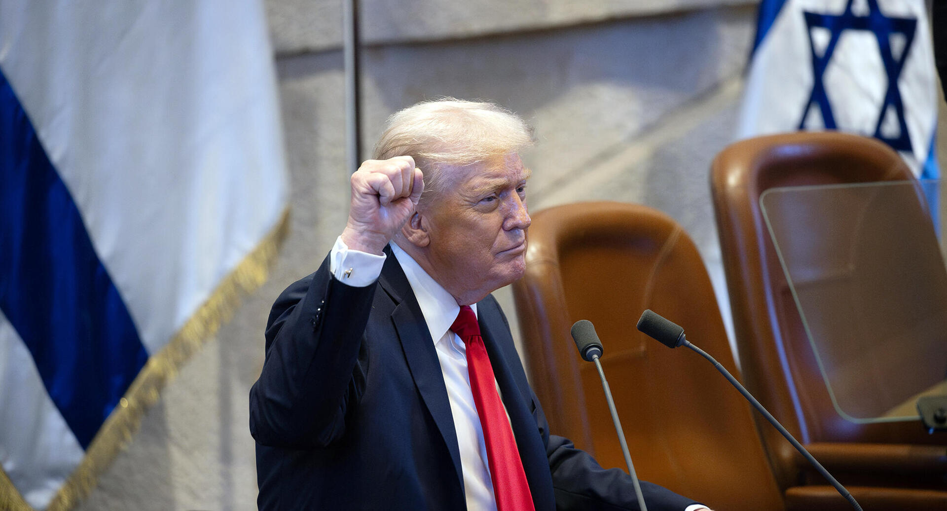  ביקור ונאומו של נשיא ארה"ב דונלד טראמפ בכנסת לאחר שחרור חטופים משבי החמאס 13.10.25