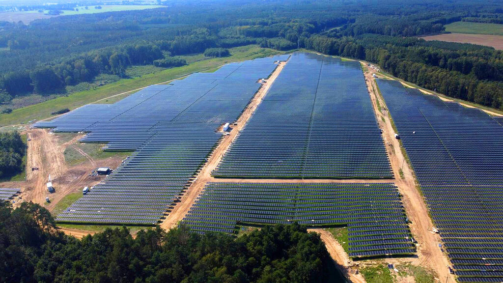 Econergy's solar project in Poland. פרויקט אנרגיה מתחדשת RESKO רטשטי של אקונרג'י ברומניה
