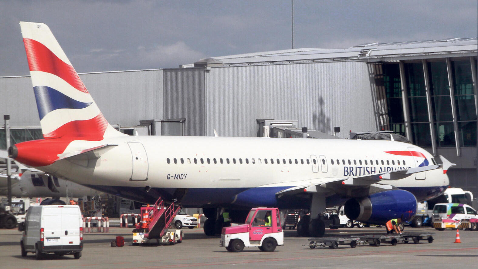 British Airways מטוס בריטיש איירווייז