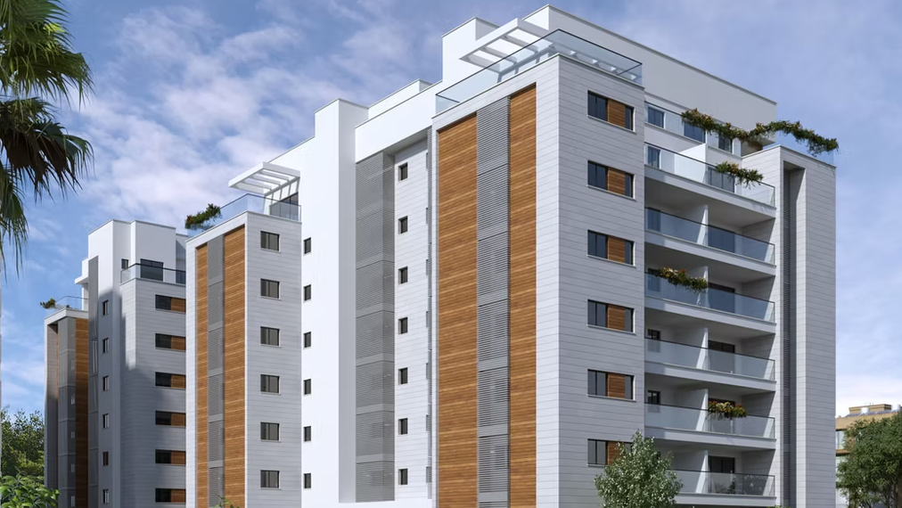 הדמייה בנייני משולמי- רחוב הלמד הא 54-56