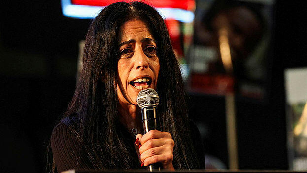 עינב צנגאוקר ב כיכר החטופים חטופים 18.10.25