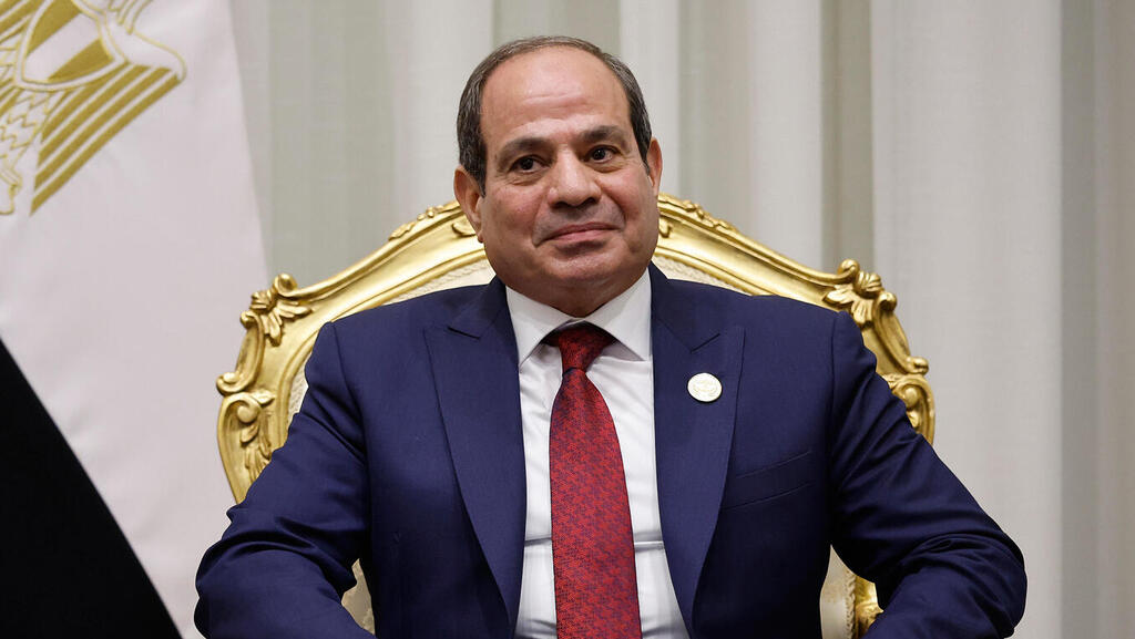 נשיא מצרים עבד אל-פתאח א-סיסי (צילום: Chip Somodevilla/Getty Images) נשיא מצרים עבד אל-פתאח א-סיסי