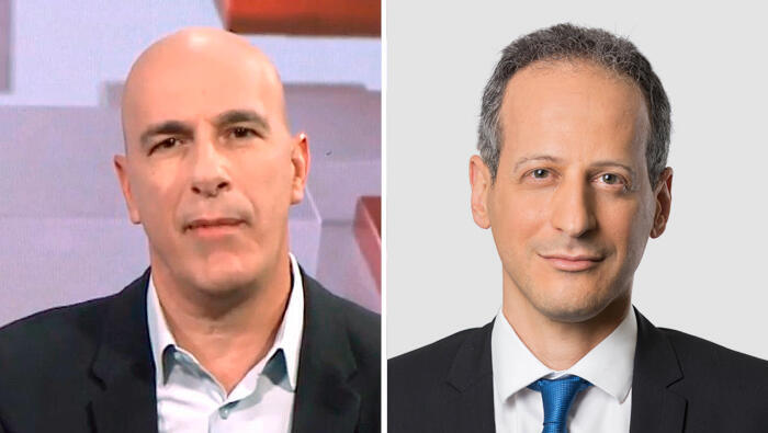 מימין רן שפרינצק ו אלון מורן 