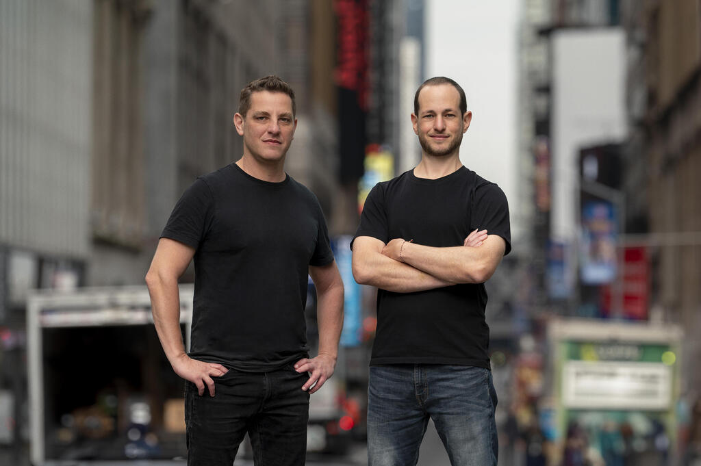 Moonshot AI founders. (Photo: Nir Arieli) ד"ר אביב פרנקל ו אביתר סגל