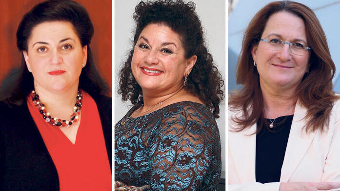 מימין: דנה, שרון ונעמי עזריאלי. השנתיים האחרונות היוו רכבת הרים עבור עזריאלי (צילומים: עמית שעל, זיו קורן, אוראל כהן) דנה עזריאלי שרון עזריאלי ו נעמי עזריאלי