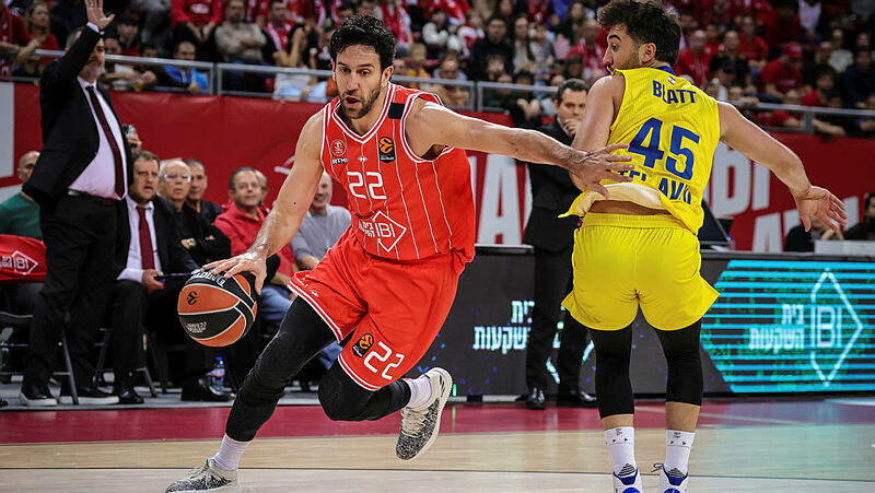 הדרבי התל אביבי ביורוליג (צילום: עוז מועלם) הפועל תל אביב נגד מכבי תל אביב במסגרת ה יורוליג משחק שנערך בסופיה אוקטובר 2025