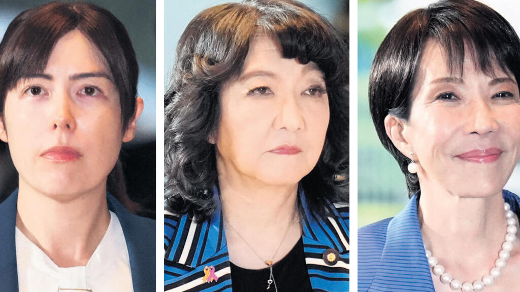 מימין: סנאה טקאיצ'י, סאטסוקי קטאיאמה וקימי אונודה (צילומים: AP ,REUTERS) מימין שסנאה טקאיצ'י סאטסוקי קטאיאמה ו קימי אונודה