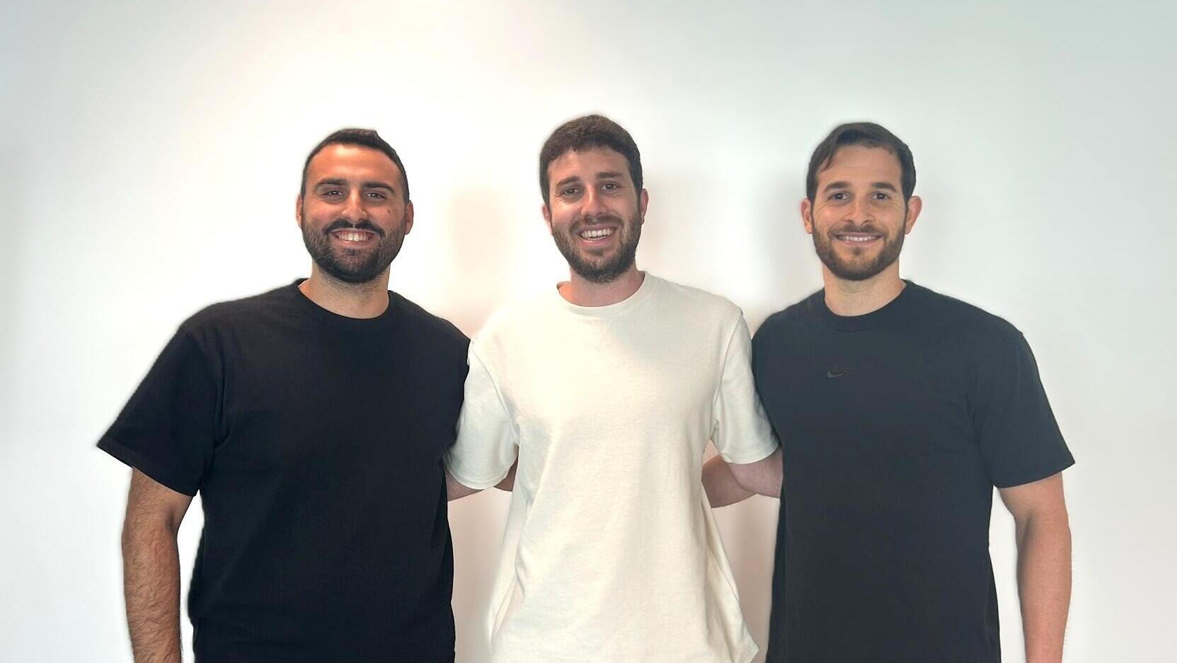 מייסדי StudyWise מימין: חן ברגר אורי נוריאלי גיא אהרונסון