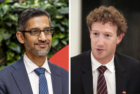 Sundar Pichai, Mark Zuckerberg 