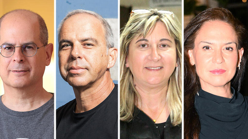 From left: Eran Gorev, Yaron Bloch, Zehavit Cohen, Yifat Oron (Orel Cohen, Kobi Koneaks, Tommy Harpaz) מימין יפעת אורון נציגת בלקסטון בישראל זהבית כהן אייפקס ישראל ירון בלוך נציג ורבורג פינקוס ערן גורב נציג פרנסיסקו פרטנרס