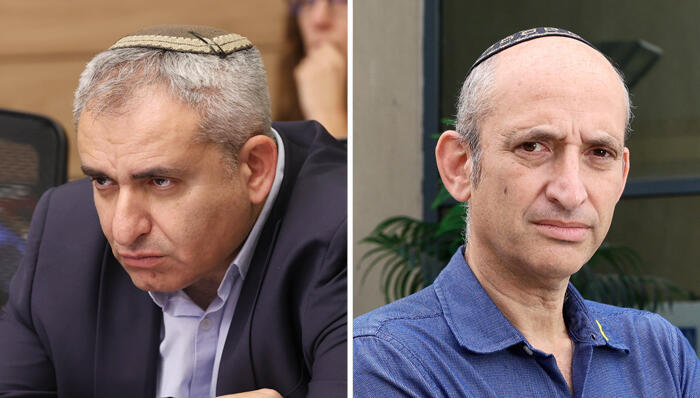 מימין אביעד פרידמן וזאב אלקין 