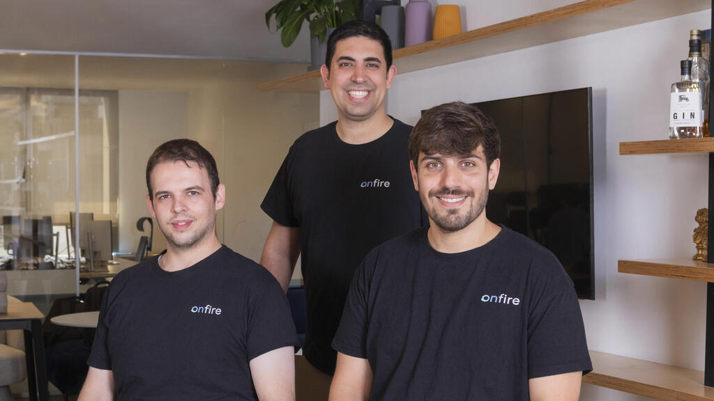 Onfire founders. (Photo: Amit Shemesh) Onfire founders