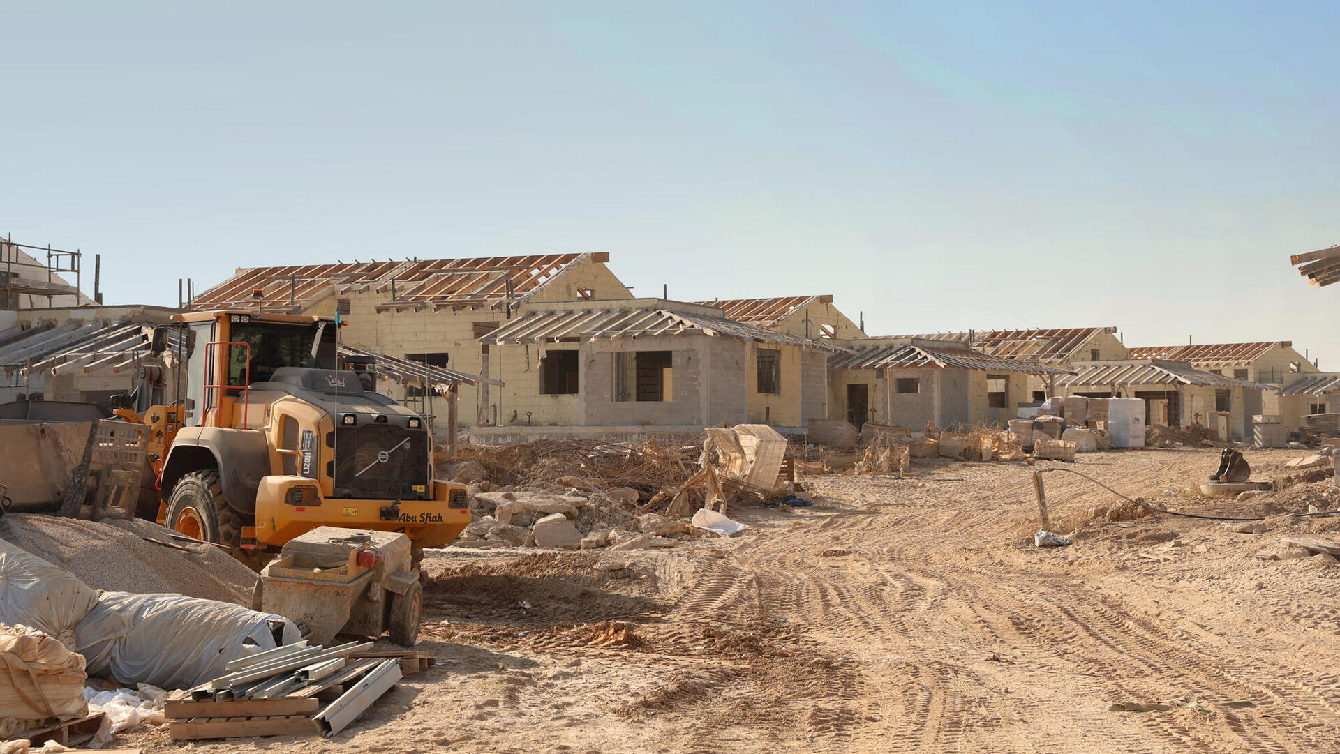 הקמת שכונה חדשה ב קיבוץ בארי