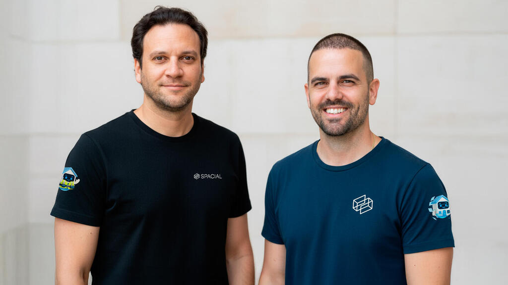 מימין מאור גרינברג ועמי אברהמי מ-special AI (צילום: special ) מימין מאור גרינברג ו עמי אברהמי מ special AI