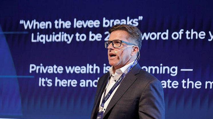 סקוט ווס (צילום: נמרוד גליקמן) סקוט ווס סמנכ"ל בכיר ואסטרטג שוק ראשי בהארבורווסט כנס לידר הון פרטי