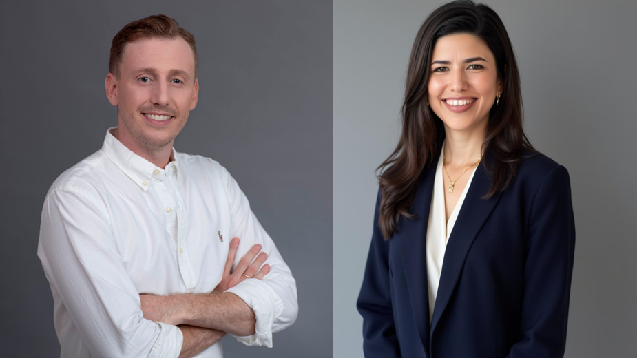 Reut Yehuda Golan (right) and Boaz Morris. (Qumra Capital) Reut Yehuda Golan Boaz Morris