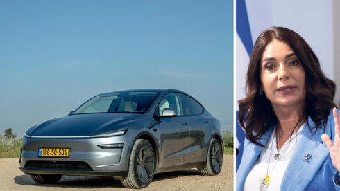 Tesla, Transportation Minister Miri Regev Tesla, Transportation Minister Miri Regev