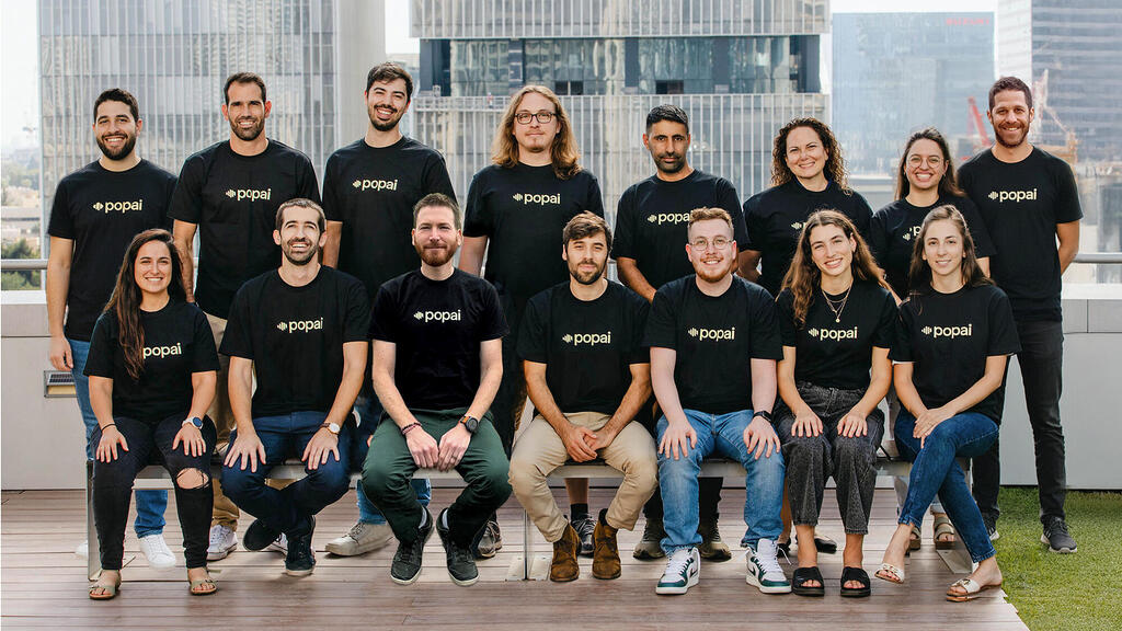 עובדי הסטארט-אפ פופאי (צילום: גיא לוי) עובדי חברת פופאי Popai